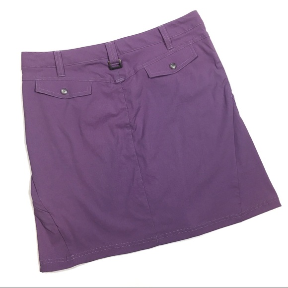 Athleta Purple A Line Skirt Size 8 - Picture 2 of 6